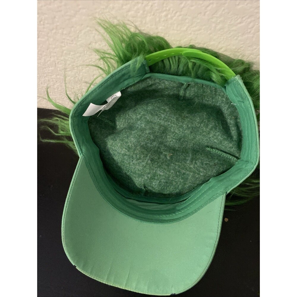 Foco Philadelphia Phillies Phillie Phanatic Green Hair Hat Visor Snapback MLB US - Picture 2 of 9